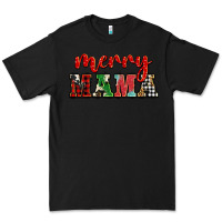 Black Christmas merry mama Premium Tee - BarkalooDesign