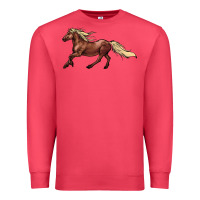 Cardinal running horse Premium Sweatshirt - NancyCooperArtShop