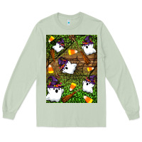Matcha Halloween ghost Long Sleeve Tee - Artiststas