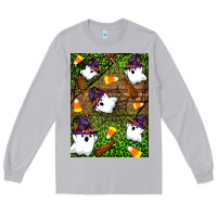 Moon Dust Halloween ghost Long Sleeve Tee - Artiststas