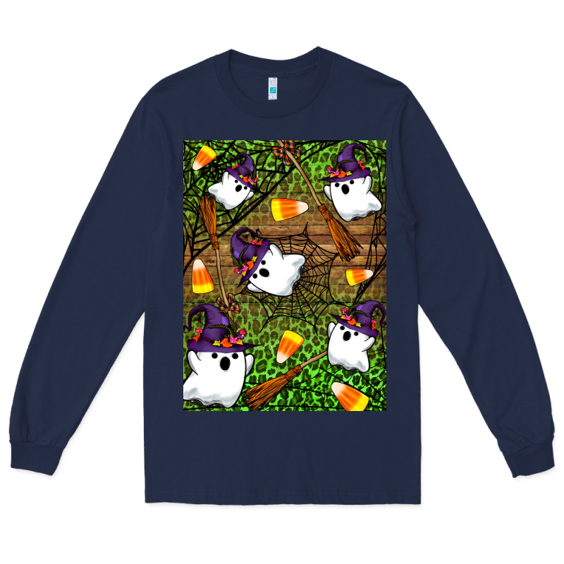 Halloween Ghost Long Sleeve Tee by Artiststas | Teevron
