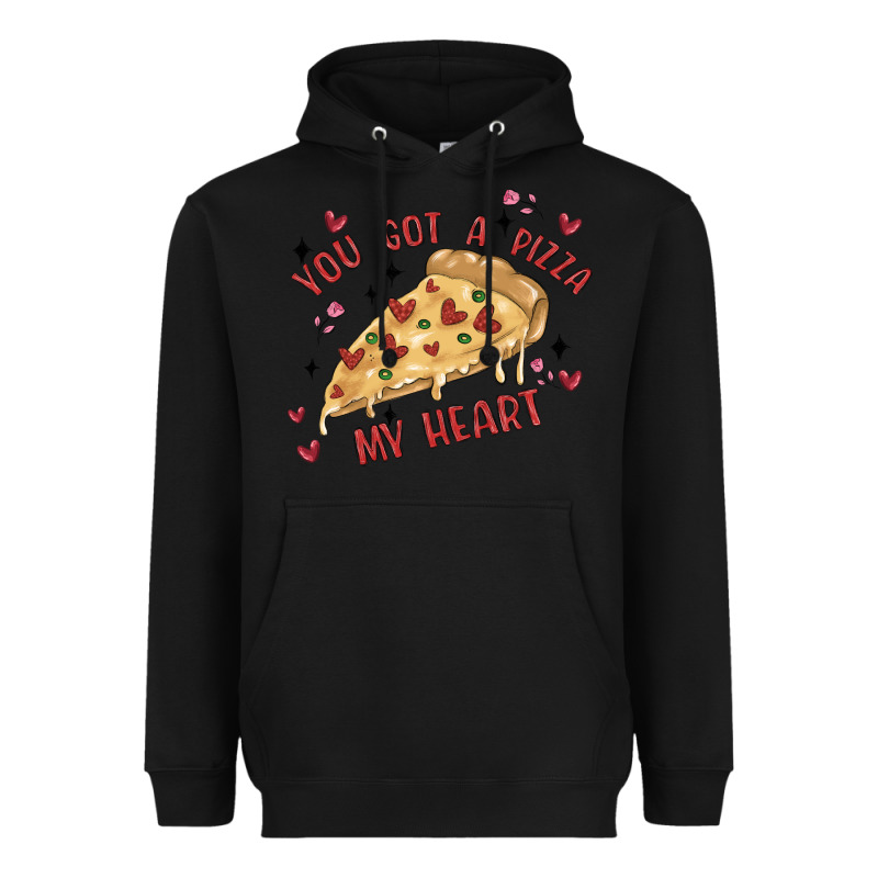 You Got A Pizza My Heart Heavyweight Hoodie by MaliasSmallBusiness | Teevron