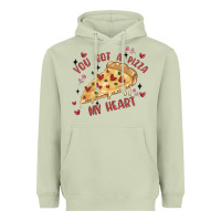 Matcha you got a pizza my heart Heavyweight Hoodie - MaliasSmallBusiness