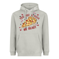Moon Dust you got a pizza my heart Heavyweight Hoodie - MaliasSmallBusiness