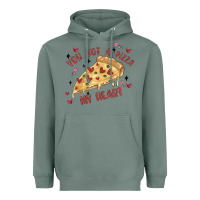 Sage you got a pizza my heart Heavyweight Hoodie - MaliasSmallBusiness