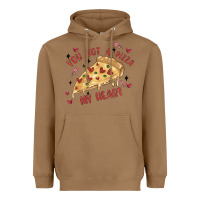 Toasted Coconut you got a pizza my heart Heavyweight Hoodie - MaliasSmallBusiness