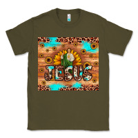 Army Green jesus san judas Classic Tee - JahusDesignShop