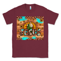 Burgundy jesus san judas Classic Tee - JahusDesignShop