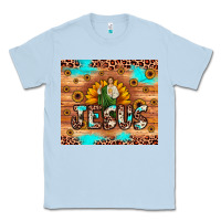 Dusty Blue jesus san judas Classic Tee - JahusDesignShop