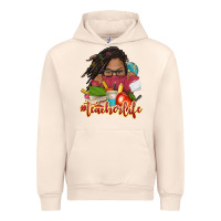 Sandshell afro woman teacher life Urban Hoodie - NancyCooperArtShop