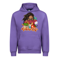 Tulip afro woman teacher life Urban Hoodie - NancyCooperArtShop