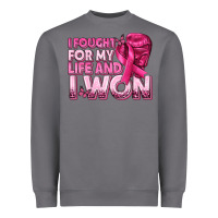 Storm I Fought For My Life and I Won Breast Cancer Heavyweight Sweatshirt - texasbilliewilder