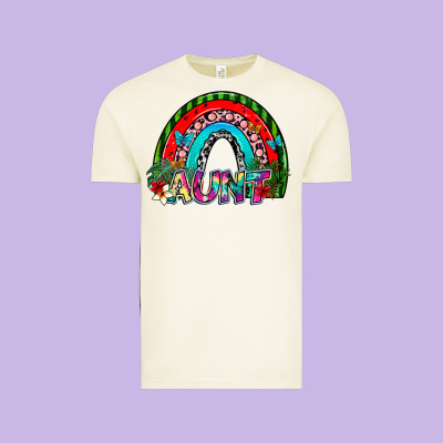 Aunt Vintage Tee Designed By Sublimationcraftshop