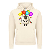 Vintage Artic rainbow sheep Vintage Hoodie - Zillion Design Studio