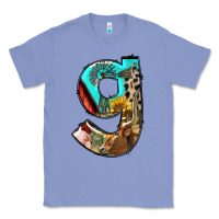 Colony Blue farm life alphabet lowercase letters g Classic Tee - BundleAndBundleShop