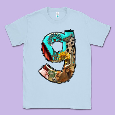 Farm Life Alphabet Lowercase Letters G Classic Tee Designed By Bundleandbundleshop