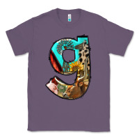 Lavender farm life alphabet lowercase letters g Classic Tee - BundleAndBundleShop