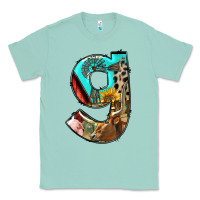 Seafoam farm life alphabet lowercase letters g Classic Tee - BundleAndBundleShop