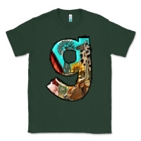 Sports Green farm life alphabet lowercase letters g Classic Tee - BundleAndBundleShop