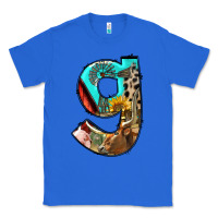 True Royal farm life alphabet lowercase letters g Classic Tee - BundleAndBundleShop
