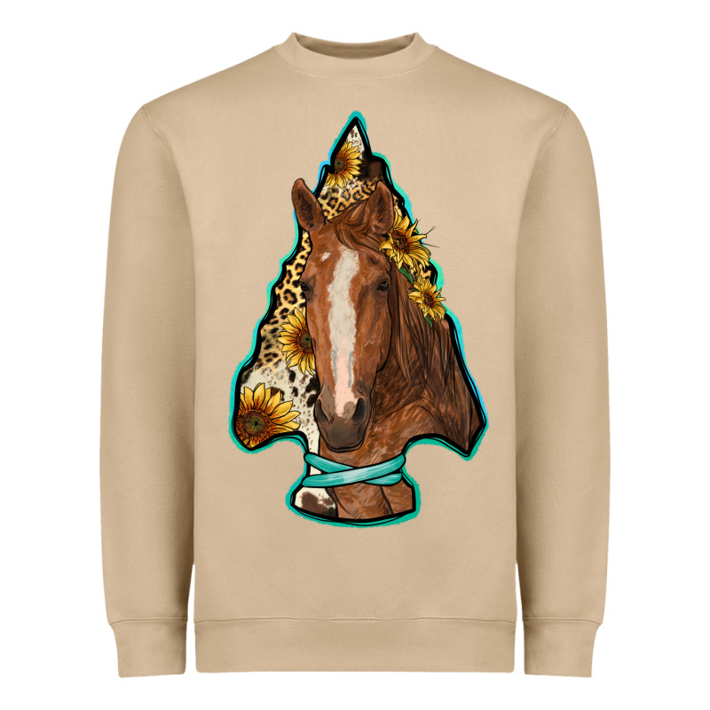 Arrowhead Horse Heavyweight Sweatshirt by RanaPortraitStore | Teevron