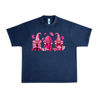Navy breast cancer gnomies Urban Heavy Tee - FaDigitalArtStudio