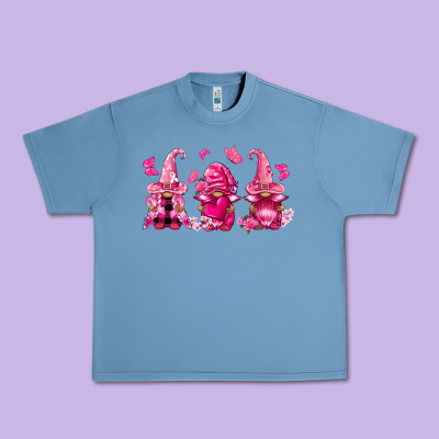 Breast Cancer Gnomies Urban Heavy Tee Designed By Fadigitalartstudio