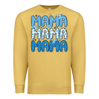 Antique Gold valentines day mama Premium Sweatshirt - MaliasSmallBusiness