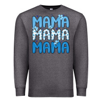 Charcoal Heather valentines day mama Premium Sweatshirt - MaliasSmallBusiness
