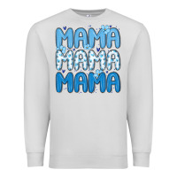 Dove Grey valentines day mama Premium Sweatshirt - MaliasSmallBusiness