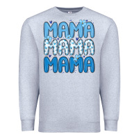 Heather Grey valentines day mama Premium Sweatshirt - MaliasSmallBusiness