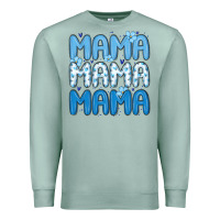 Seafoam valentines day mama Premium Sweatshirt - MaliasSmallBusiness