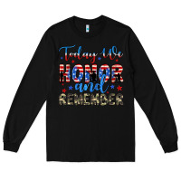 Black today we honor and remember Long Sleeve Tee - JahusDesignShop
