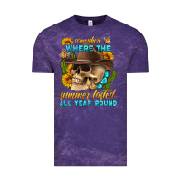 Cloud Purple somewhere where the summer lasted all year 'round Vintage Tee - HRA Design Shop