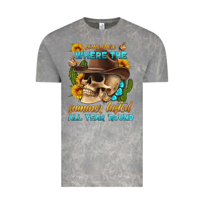 Somewhere Where The Summer Lasted All Year 'round Vintage Tee by HRA Design Shop | Teevron