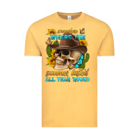 Vintage Mustard somewhere where the summer lasted all year 'round Vintage Tee - HRA Design Shop