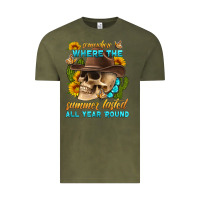 Vintage Olive somewhere where the summer lasted all year 'round Vintage Tee - HRA Design Shop