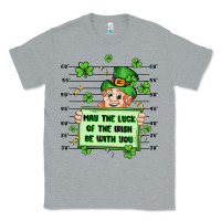 Heather Grey may the luck of the irish be with you Classic Tee - Artiststas