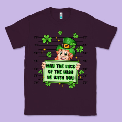 May The Luck Of The Irish Be With You Classic Tee Designed By Artiststas