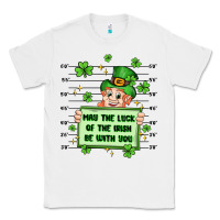 White may the luck of the irish be with you Classic Tee - Artiststas