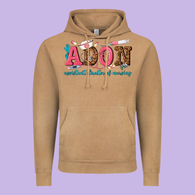 Assistant Director Of Nursing Vintage Hoodie Designed By Texasbilliewilder