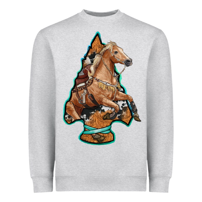 Arrowhead Horse, Heavyweight Sweatshirt by RanaPortraitStore | Teevron