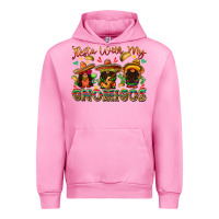 Fuchsia Pink fiesta with my gnomigos Urban Hoodie - texasbilliewilder