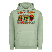 Pigment Oil Green fiesta with my gnomigos Urban Hoodie - texasbilliewilder