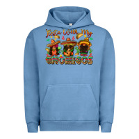 Pigment Pebble Blue fiesta with my gnomigos Urban Hoodie - texasbilliewilder