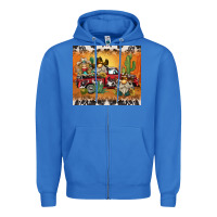 True Royal western gnome truck Zipper Hoodie - BarkalooDesign