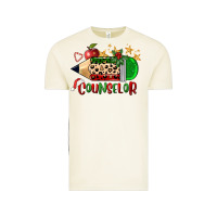 Vintage Arctic christmas counselor pencil Vintage Tee - FaDigitalArtStudio