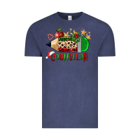 Vintage Denim christmas counselor pencil Vintage Tee - FaDigitalArtStudio