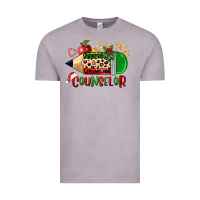 Vintage Zinc christmas counselor pencil Vintage Tee - FaDigitalArtStudio
