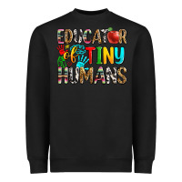 Black educator of tiny humans Heavyweight Sweatshirt - Zillion Design Studio